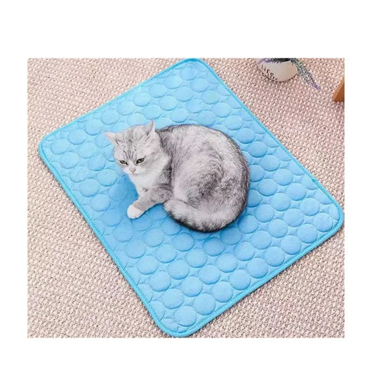 Breathable Cooling Pet Mat For Dogs And Cats Ice Silk