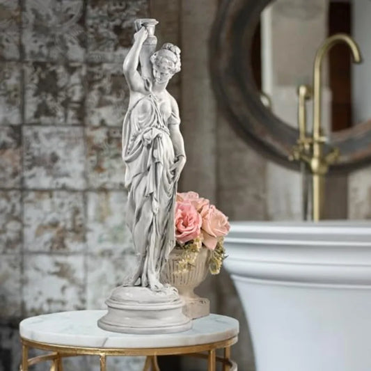 SHXI Dione The Divine Greek Water Woman Garden Statue Indoor Outdoor