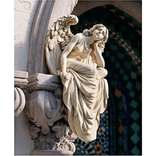 SHXI Extended Grace Angel Statue Indoor Outdoor Decor