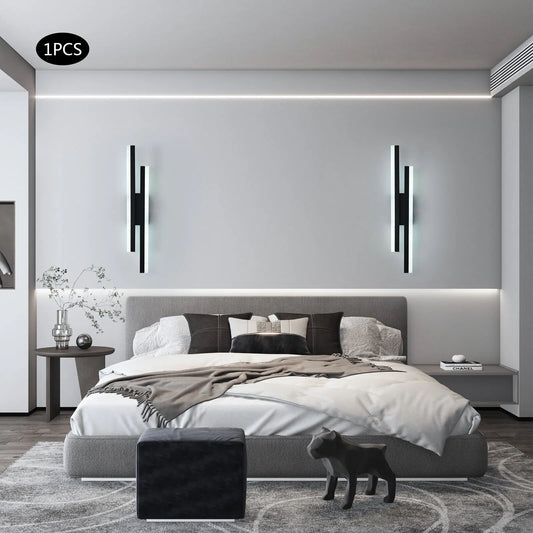 Adjustable Color Temperature Dimmable LED Wall Sconce for Living Room