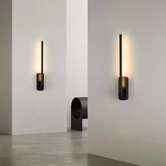 ARLGSITE 2 Pack Modern Indoor Wall Sconce 360 Rotatable Remote
