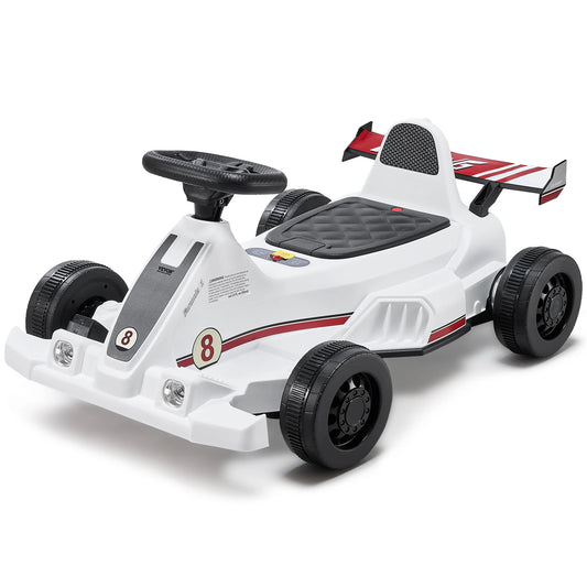 6V 4.5Ah Electric Pedal Go Kart LED Headlight Horn Kids
