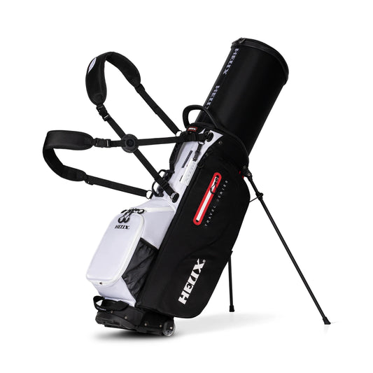 Helix Golf Stand Bag with Wheels and 6 Way Divider