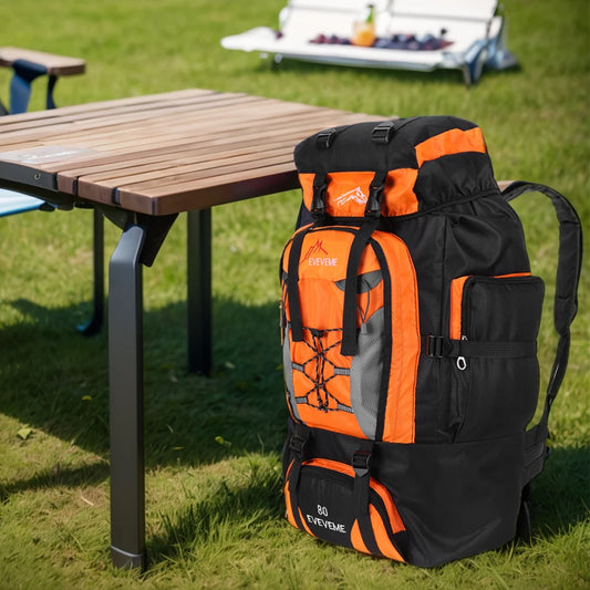 APWIKOGER Mountaineering Backpack For Outdoor Sports Hiking Rucksack