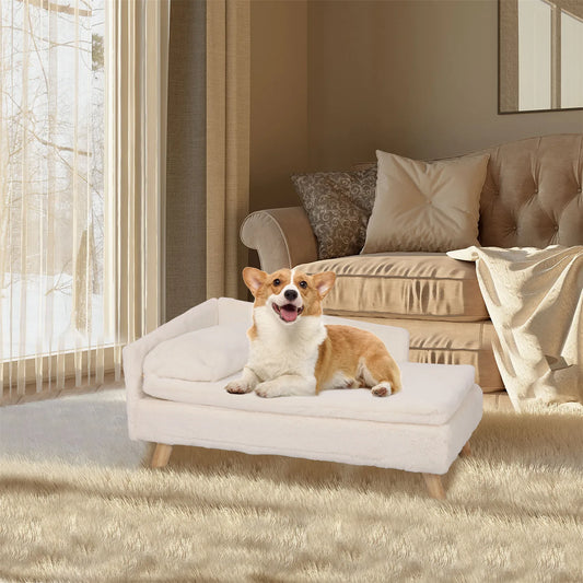 BINGOPAWCN Elevated Nordic Pet Bed With Waterproof Cozy Pad