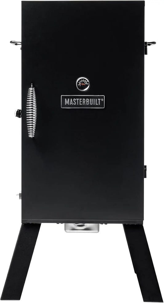 Electric Vertical BBQ Smoker With Analog Temperature Control