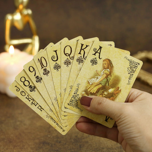 Alice In Wonderland Vintage Style Playing Cards Deck For Poker