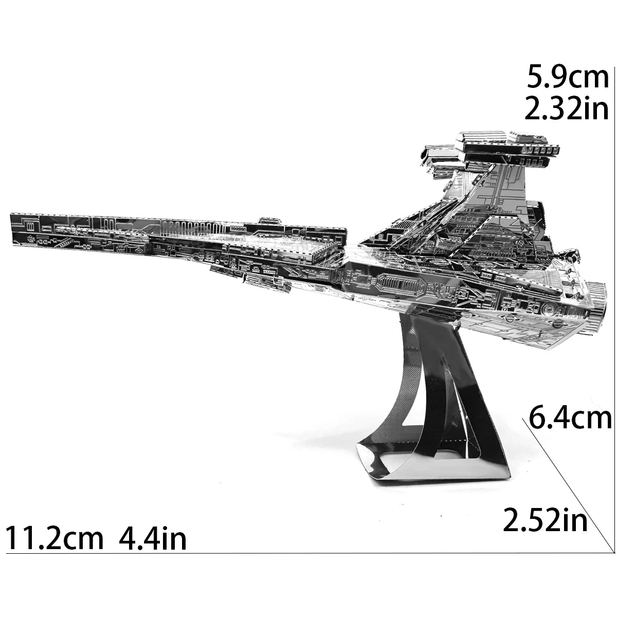 Destroyer 3D Metal Puzzle DIY Model Building Kit Great Gift