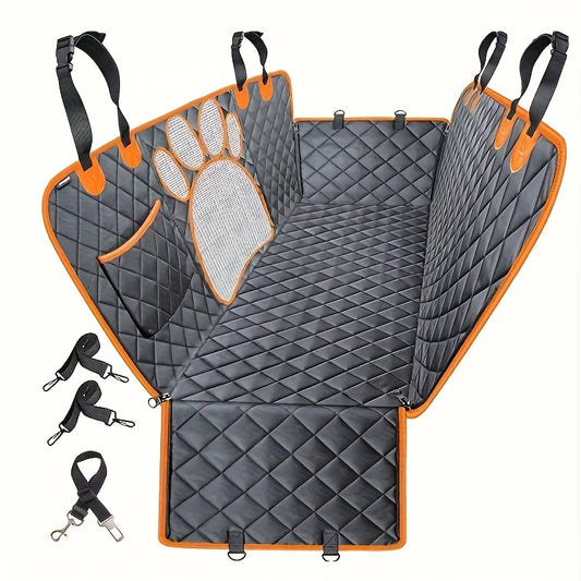 Dog Seat Cover Hammock Heavy Duty Rear Car Seat Protector